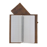 Drillers Club Leather Tally Book