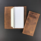 Drillers Club Leather Tally Book