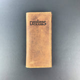 Drillers Club Leather Tally Book