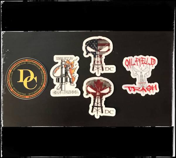 Drillers Club | Drillers Club Stickers | Drillers Club