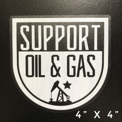 Support O&G Decal