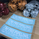 Pro Pipeline Truck Decal